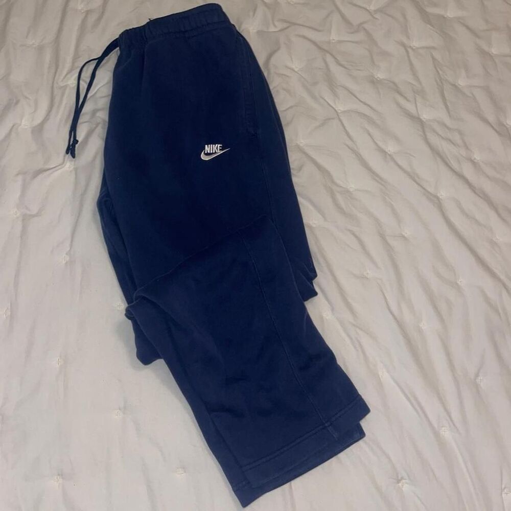 Nike Men's Navy and Blue Trousers